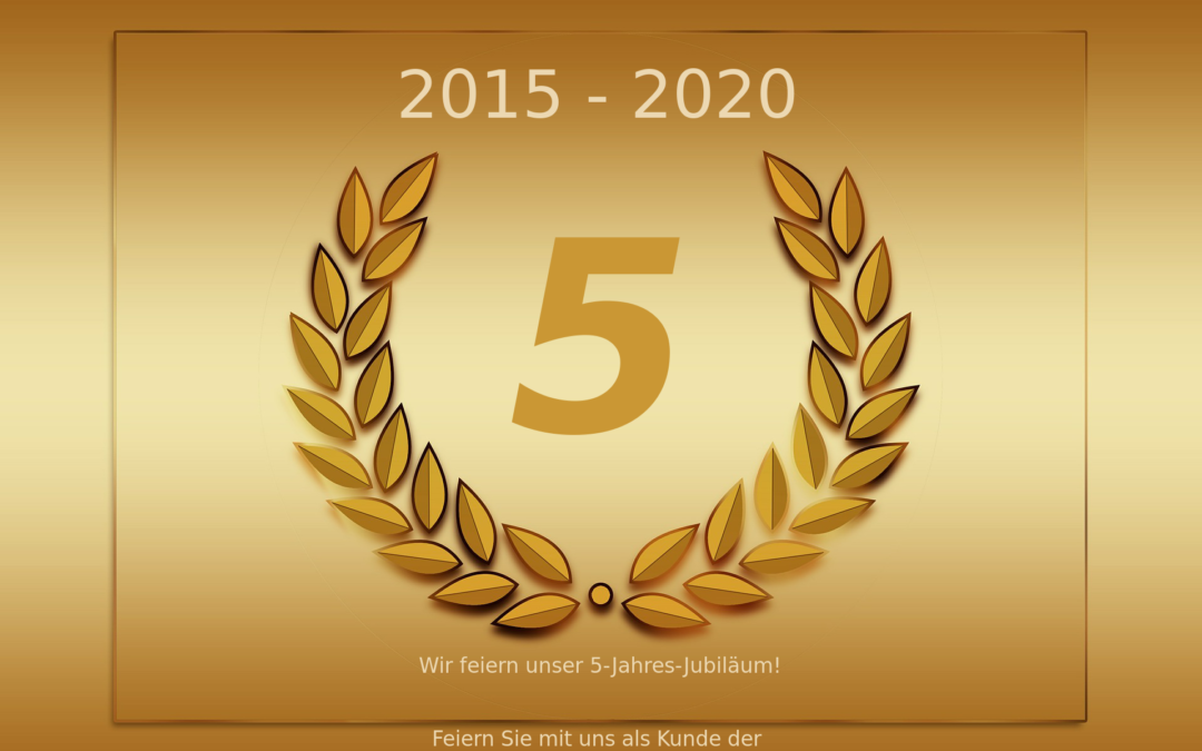 5 Jahres Jubiläum K&C Security Service GmbH