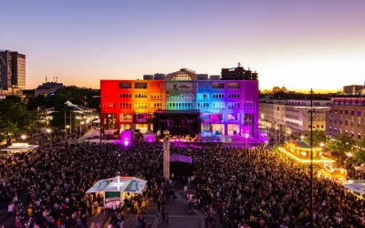 Sicherheitskräfte & Security bei Stadtfesten