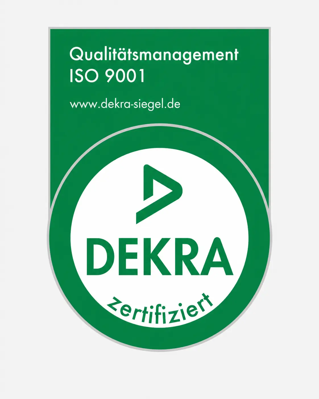 DEKRA Zertifizierung Qualitätsmanagement ISO 9001