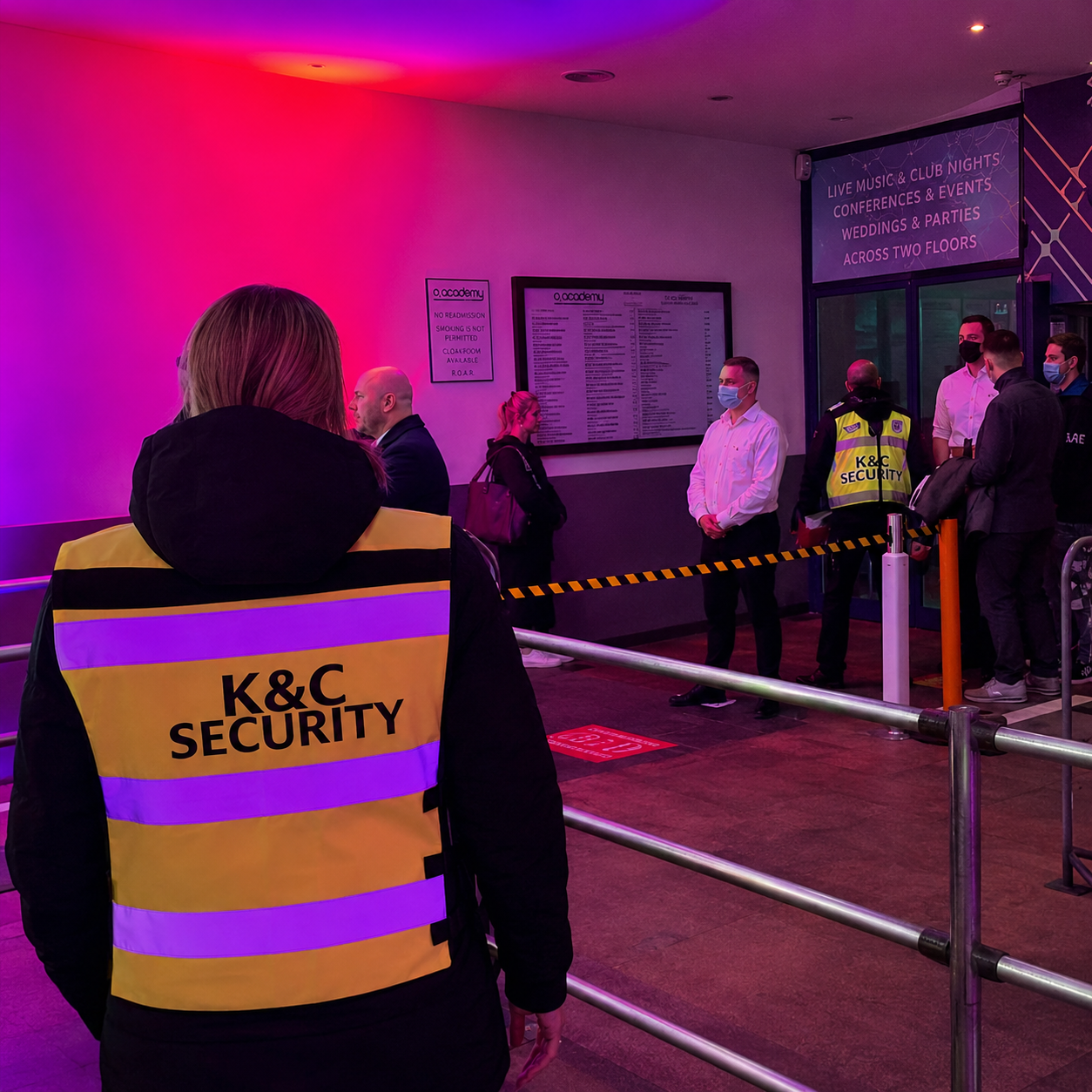 Eingangs- und Zugangskontrolle durch K&C Security