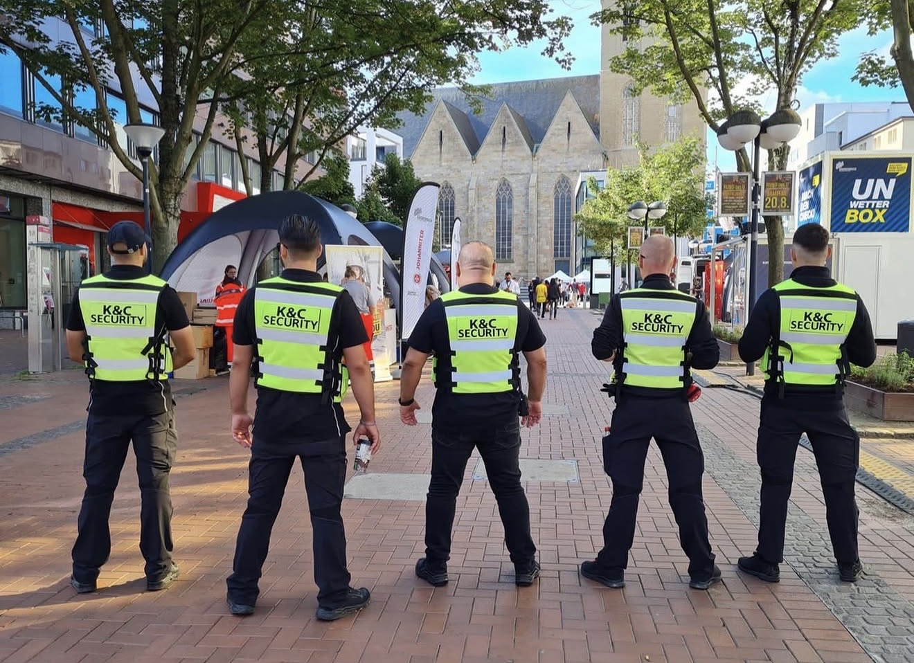 Veranstaltungsschutz Dortmund und NRW bei einem Stadtfest