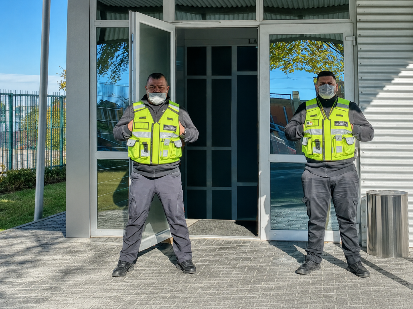 K&C Security Mitarbeiter beim Werkschutz in Dortmund und NRW