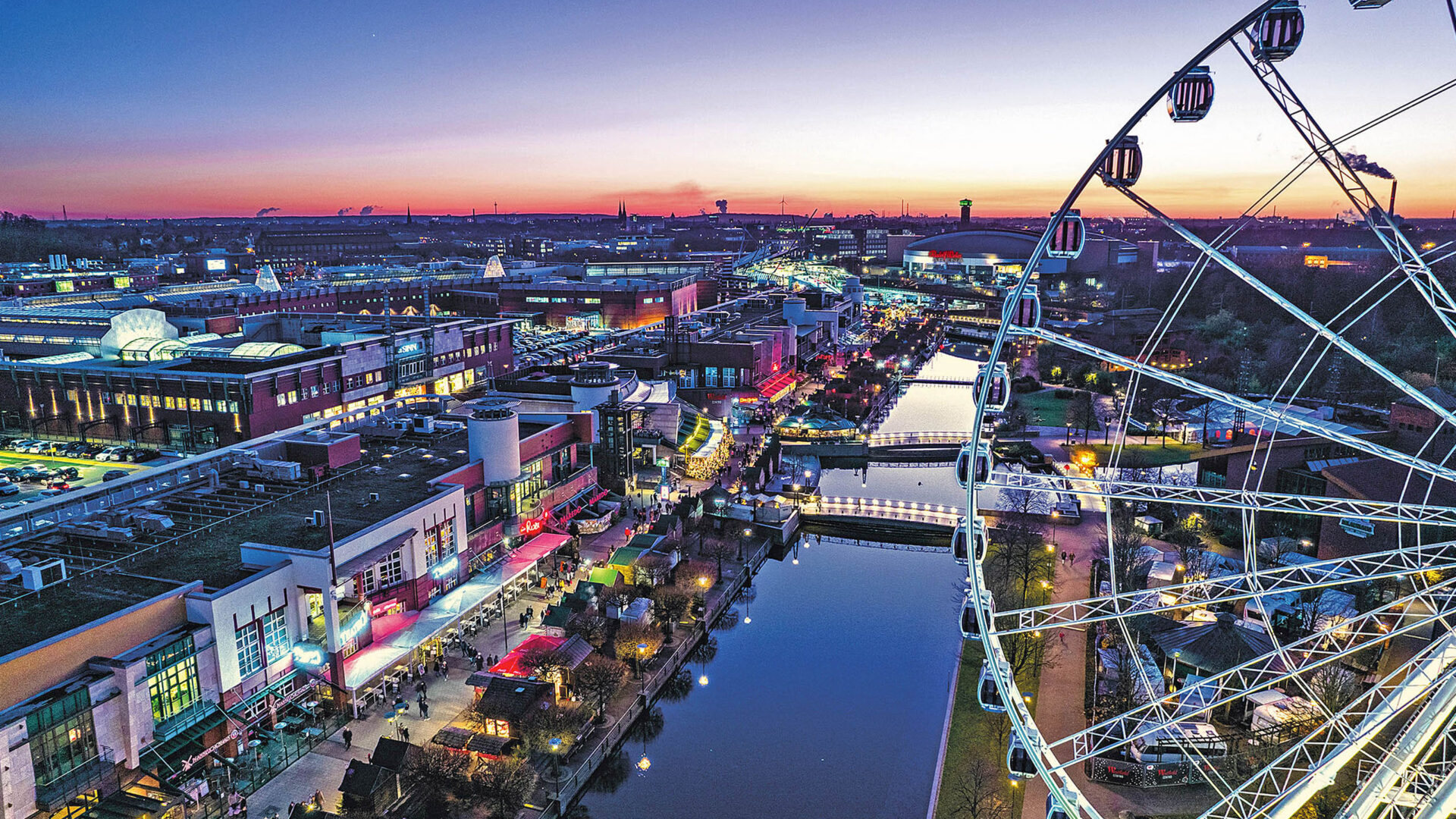 Oberhausen als Einsatzgebiet von K&C Security